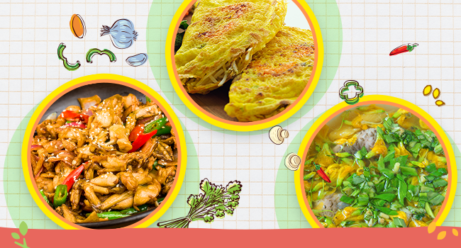 Nấu ngon mỗi ngày với gợi ý bộ 3 món ăn Nam bộ mùa mưa cực “bắt cơm”