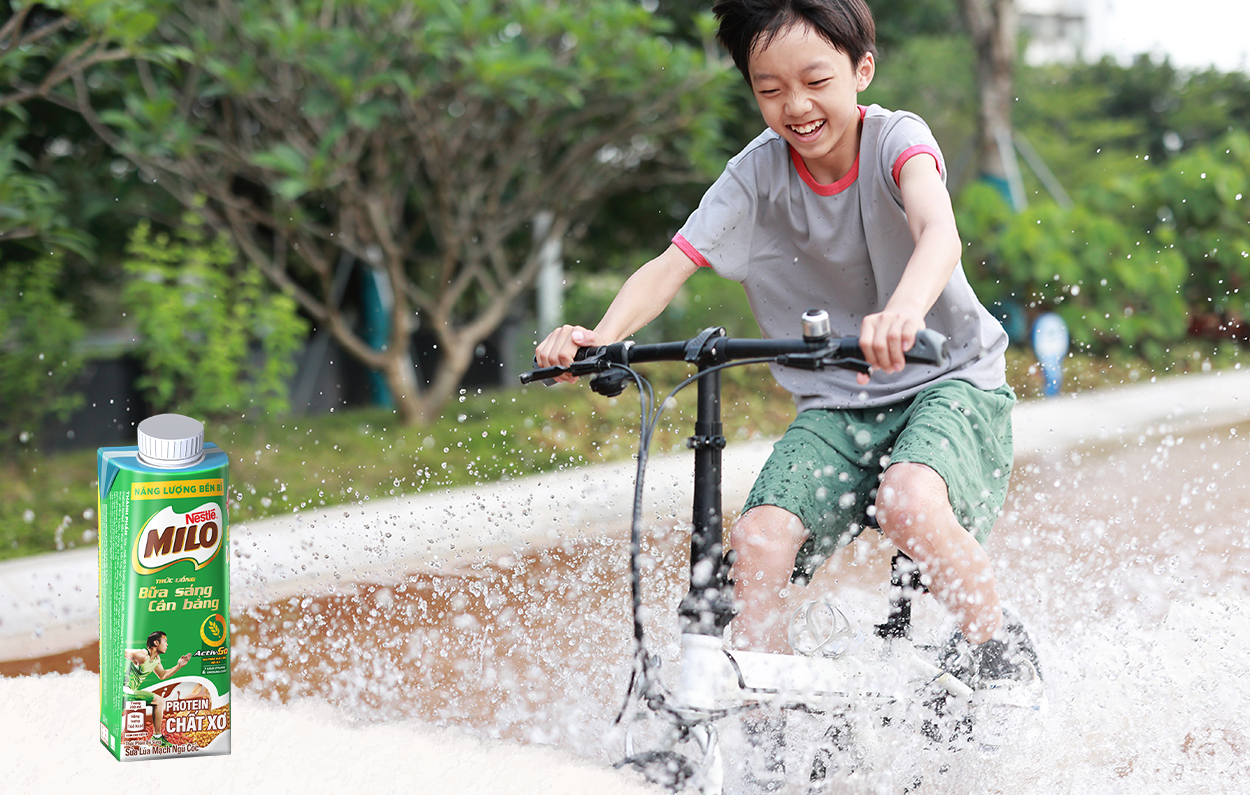 Milo Teen tiếp năng lượng bền bỉ cho những bạn nhỏ sống có ước mơ